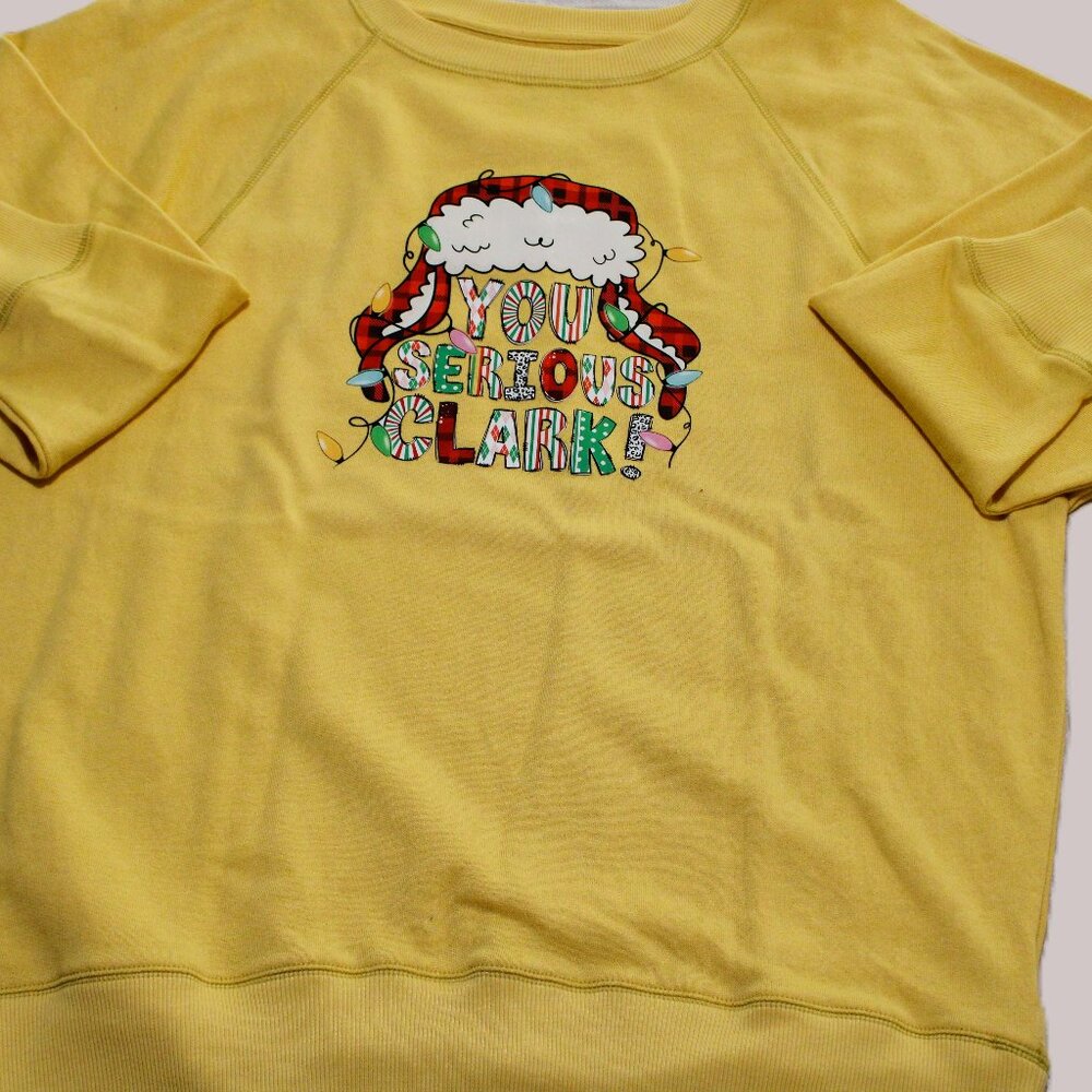 "You serious Clark" women's sweatshirt